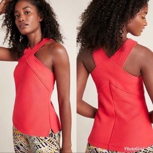 Anthropologie cross front halter NWT